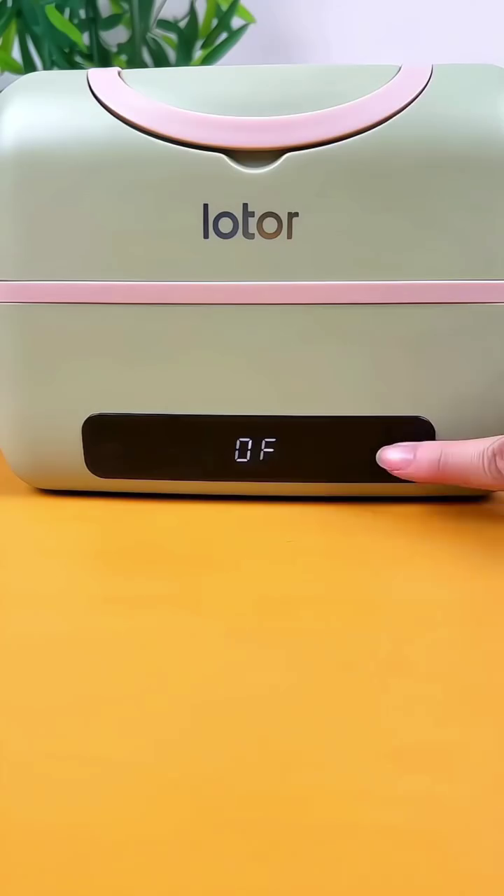 portable electric heated lunch box – compact food warmer for home, office & travel