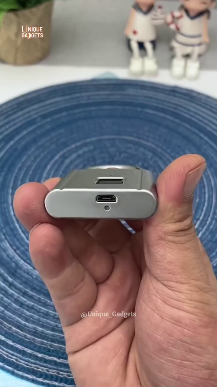 smart fingerprint padlock – no keys needed!