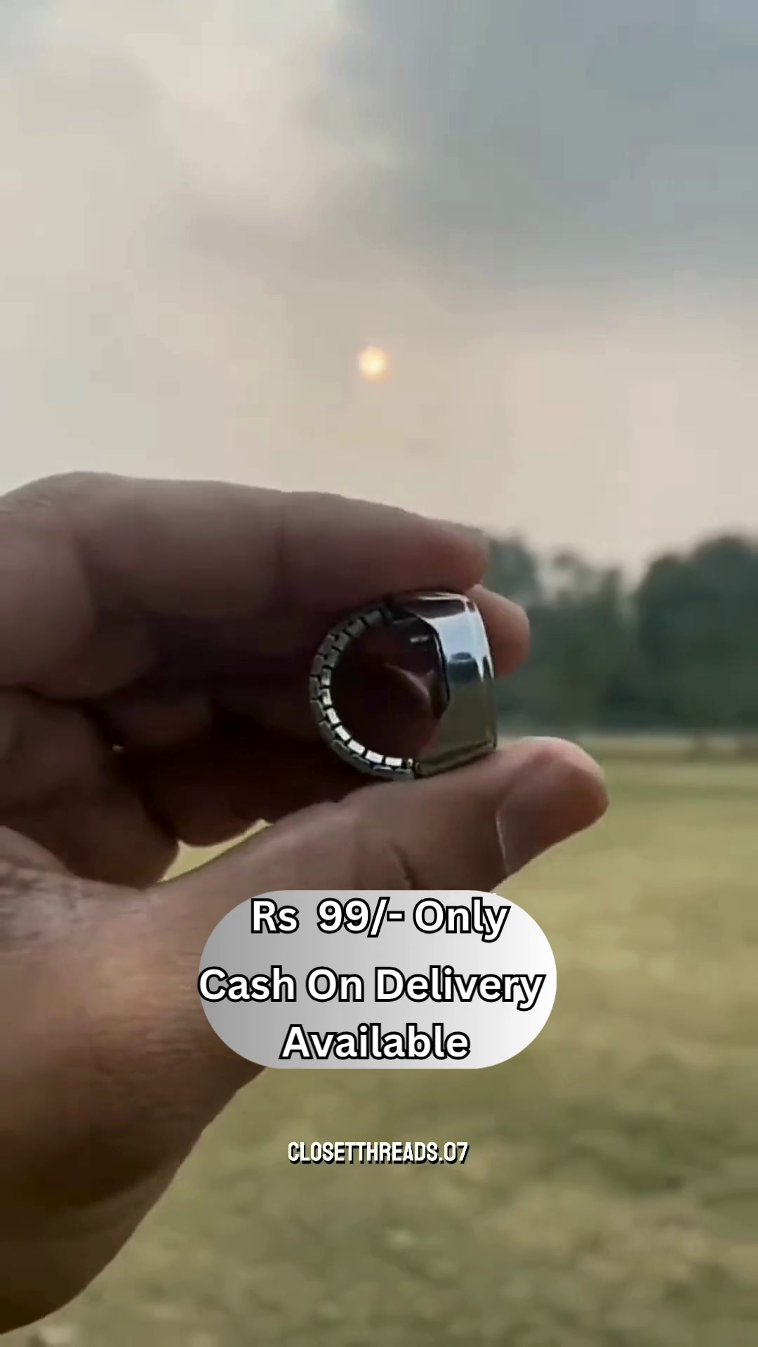 vintage inspired mini watch rings – dual design statement piece