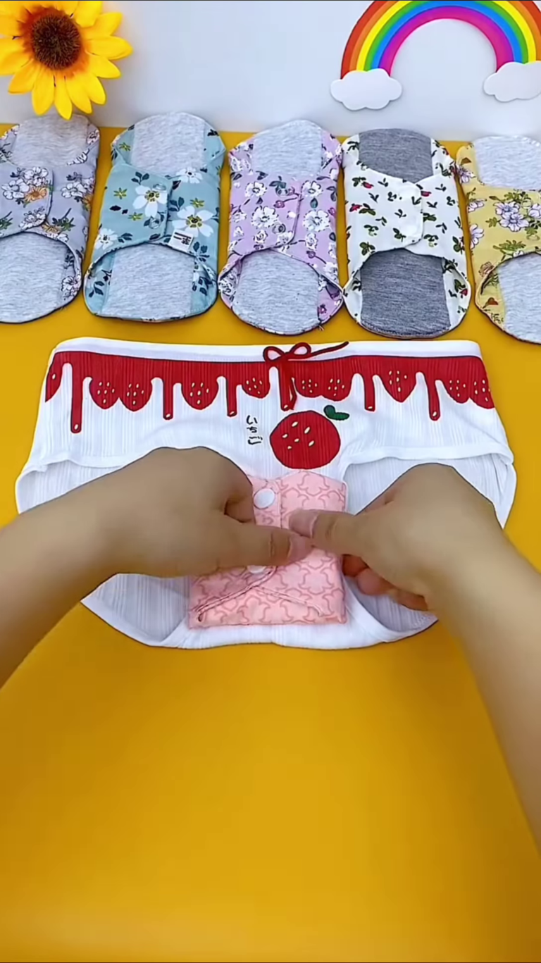 reusable cloth pads – comfortable, eco friendly, and stylish protection