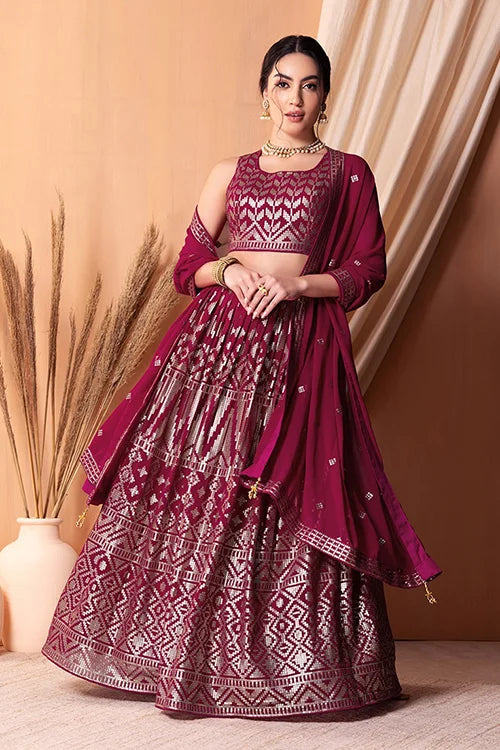 bollywood design dark pink lehenga for weddings.jpg