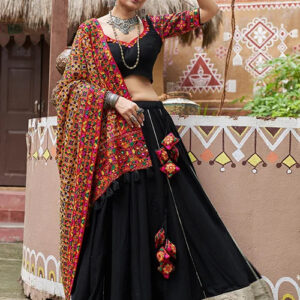 black color navratri special chaniya choli with heavy dupatta work 5.jpg